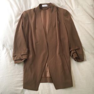 Aritzia Babaton McCauley power Blazer Camel